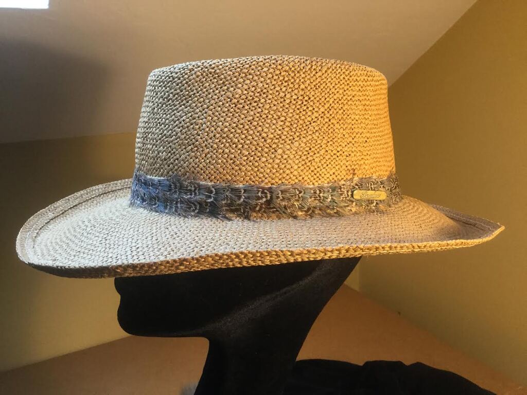Tan Straw Borsolino
